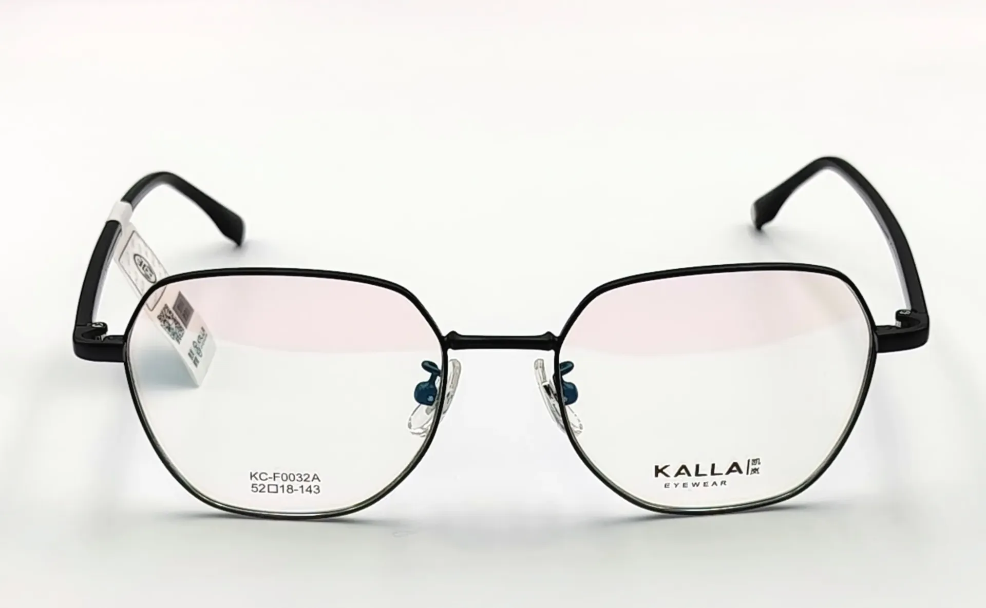 [KALLA-KCF0032A-C2-O-F-M-U] KALLA-KCF0032a / نظارة طبية-كامل-معدن-للجنسين (C2)