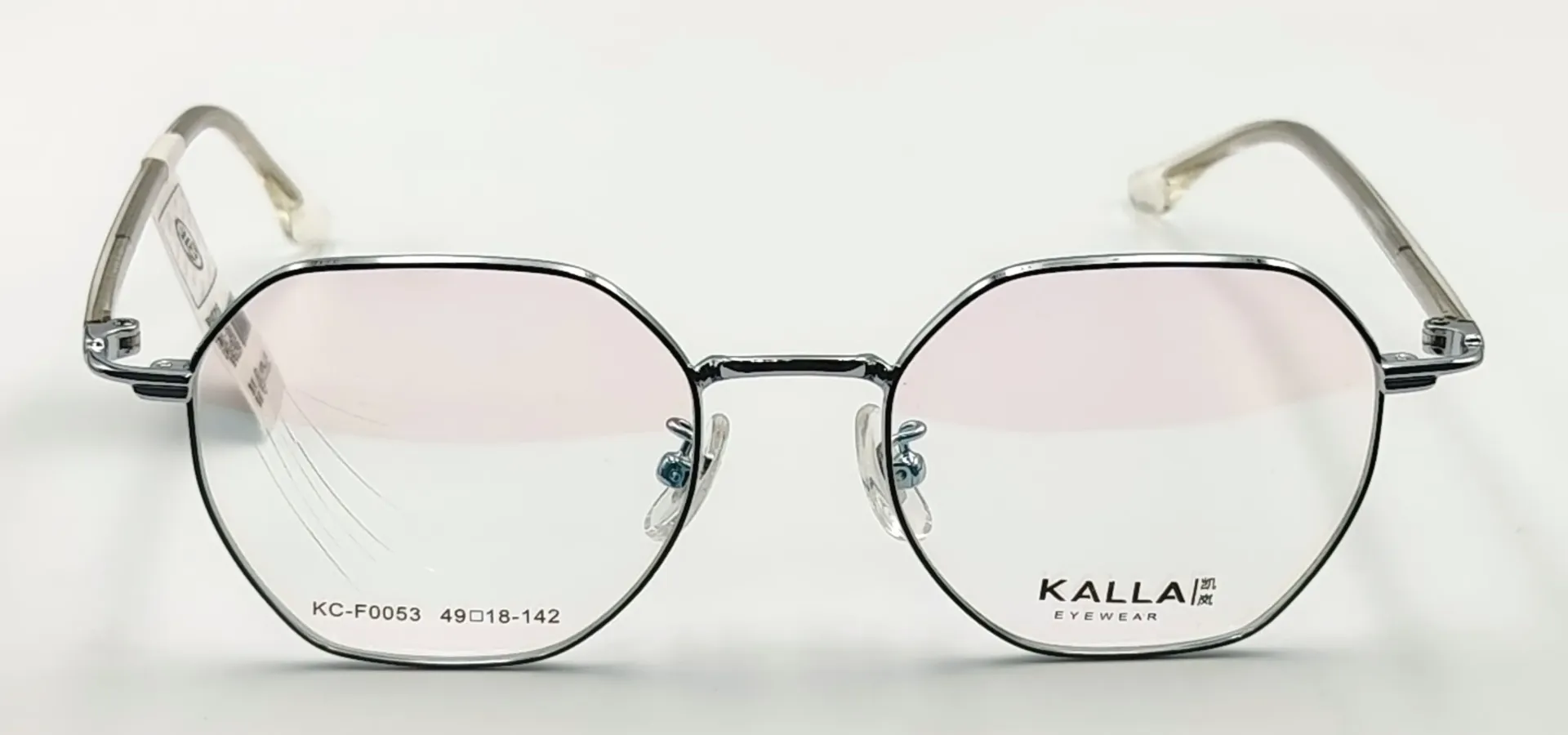 KALLA-KCF0053 / نظارات طبية كاملة معدنية للنساء