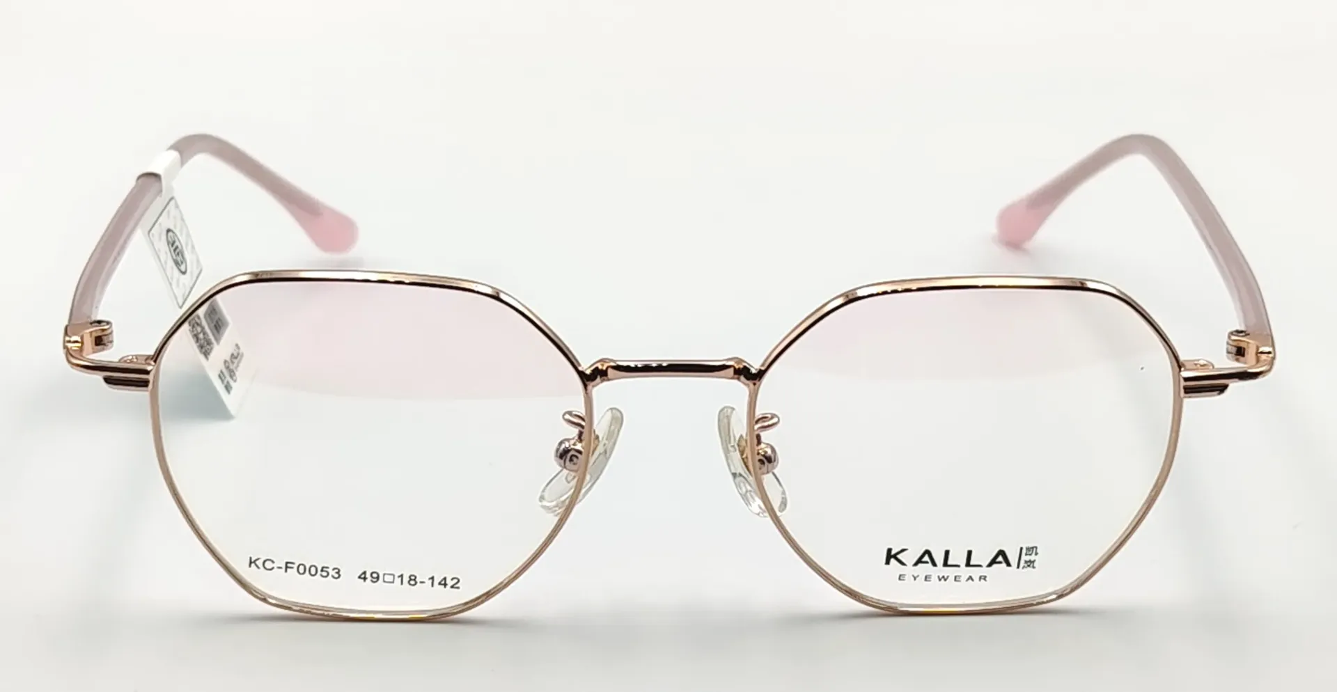 KALLA-KCF0053 / نظارات طبية كاملة معدنية للنساء
