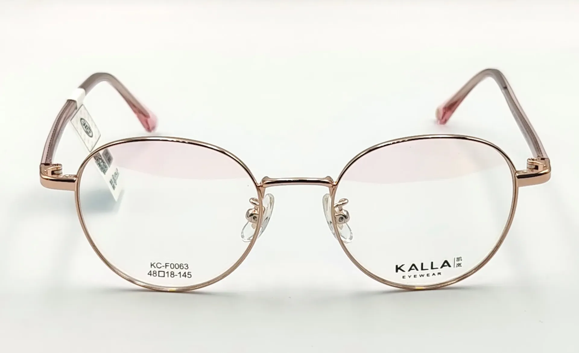 KALLA-KCF0063 / نظارات طبية كاملة معدنية للنساء