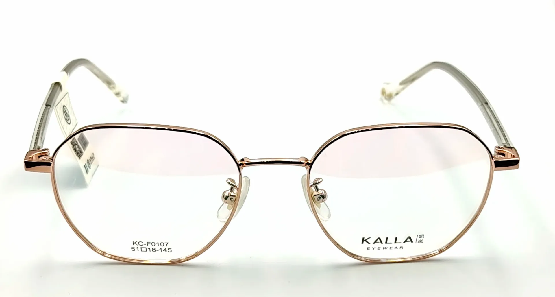 KALLA-KCF0107 / نظارات طبية كاملة معدنية للنساء