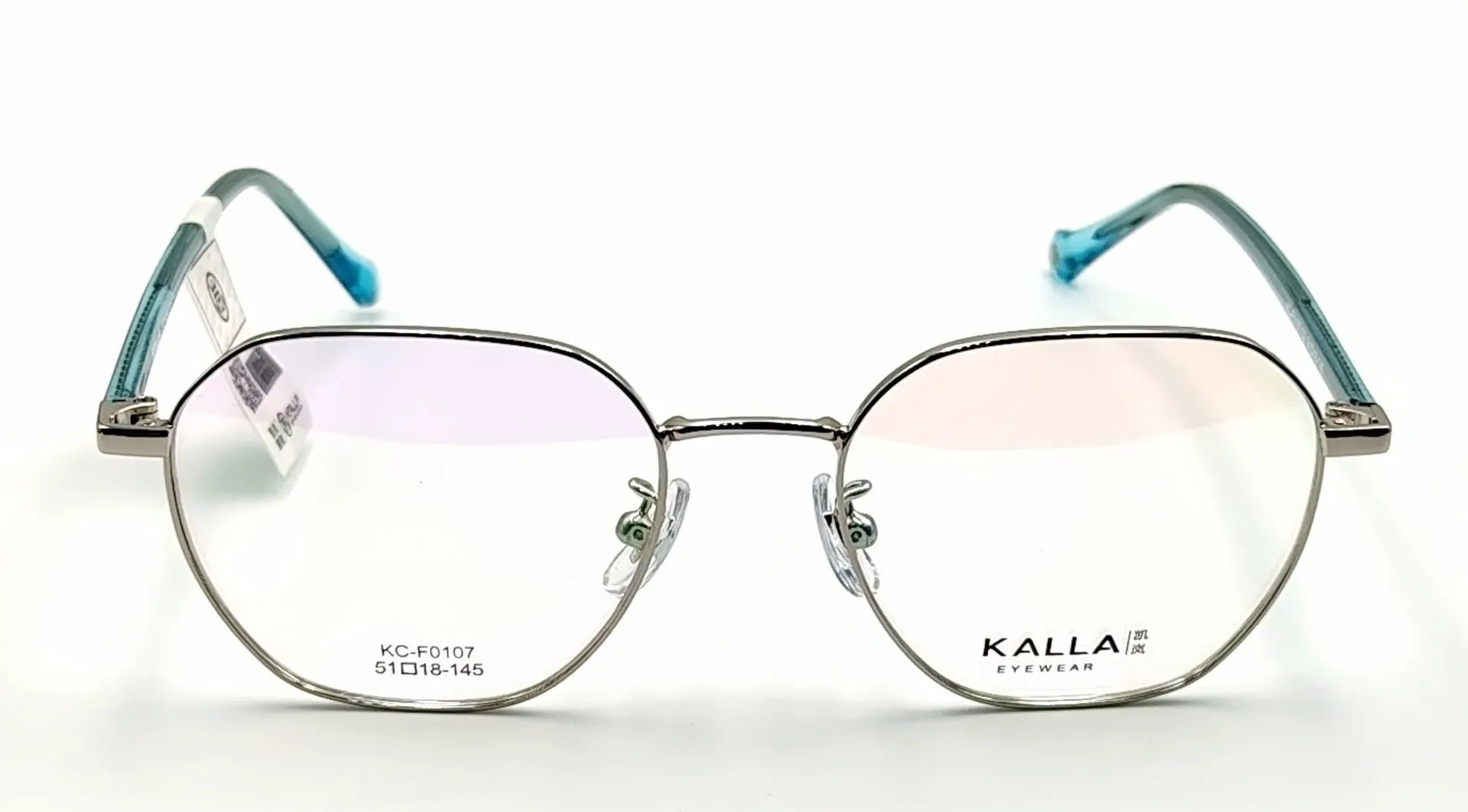 KALLA-KCF0107 / نظارات طبية كاملة معدنية للنساء
