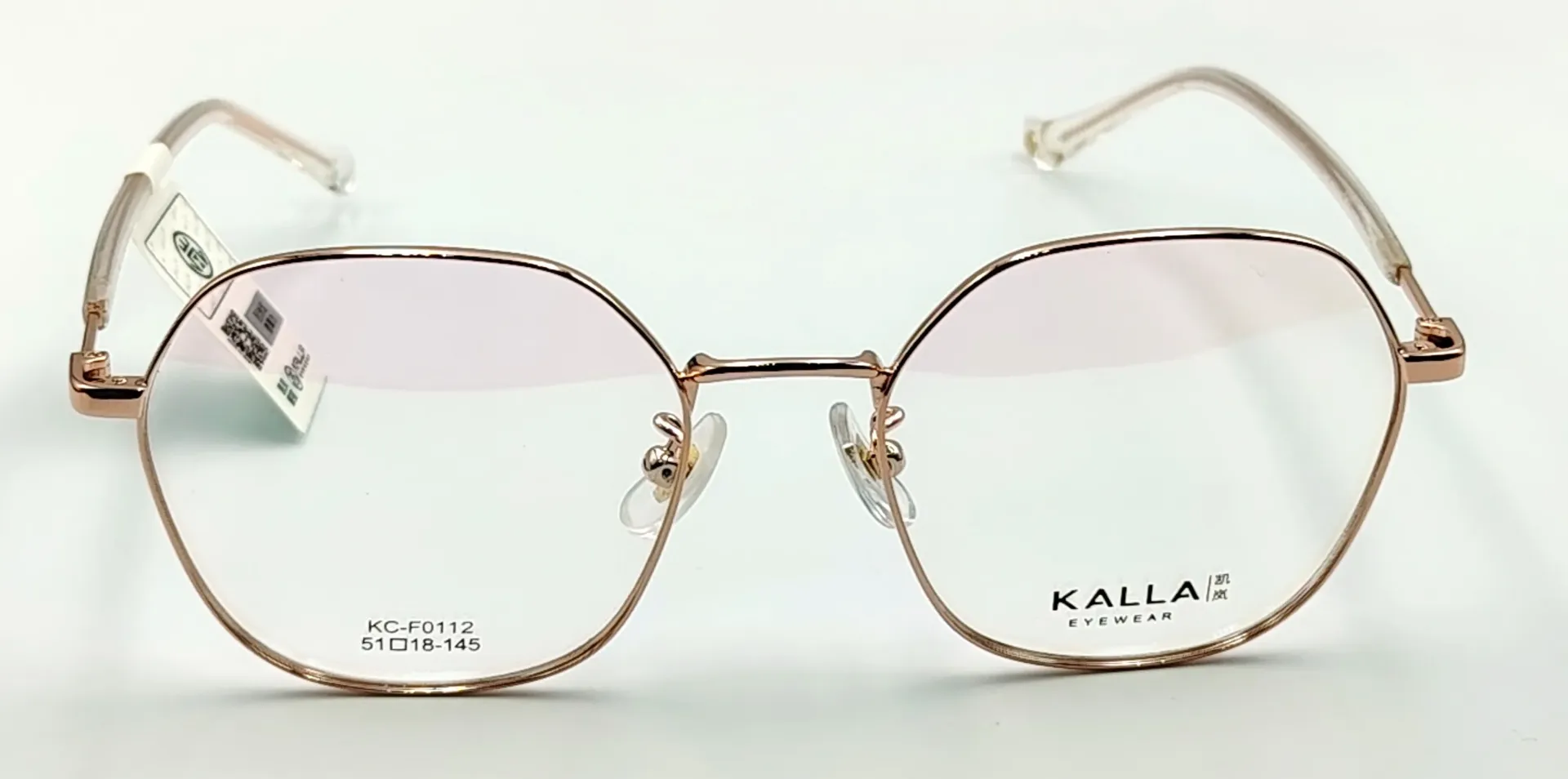 KALLA-KCF0112 / نظارات طبية كاملة معدنية للنساء