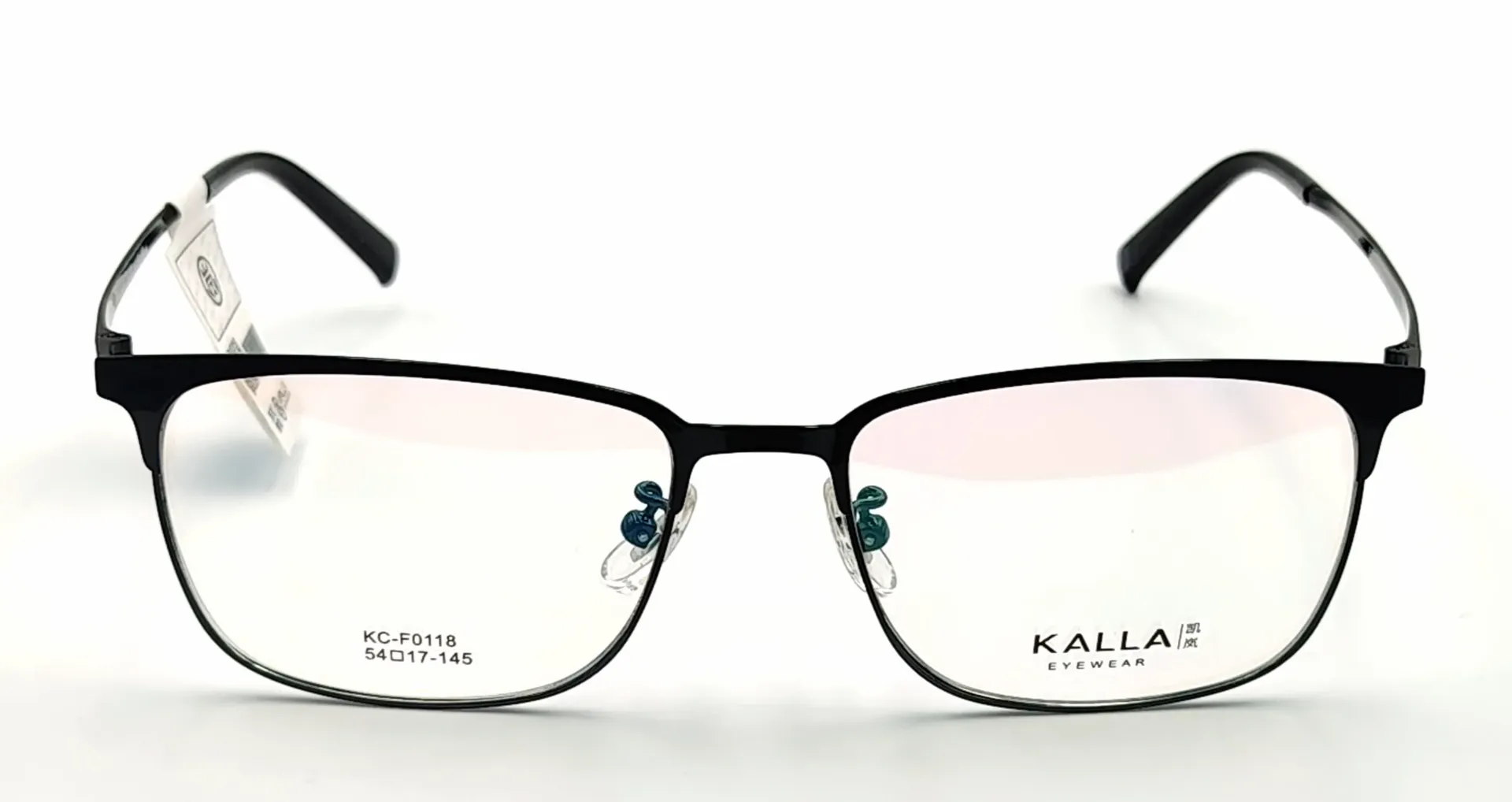 KALLA-KCF0118 / نظارات طبية-كامل-معدني-رجال