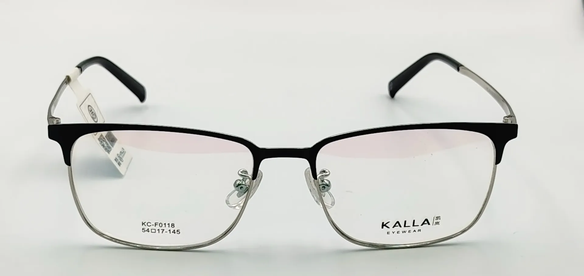 KALLA-KCF0118 / نظارات طبية-كامل-معدني-رجال