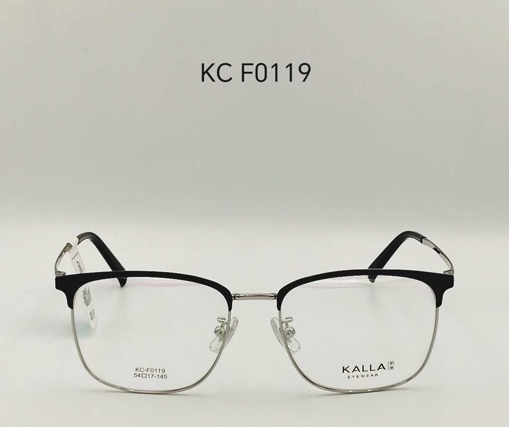 KALLA-KCF0119 / نظارات طبية-كامل-معدني-للجنسين