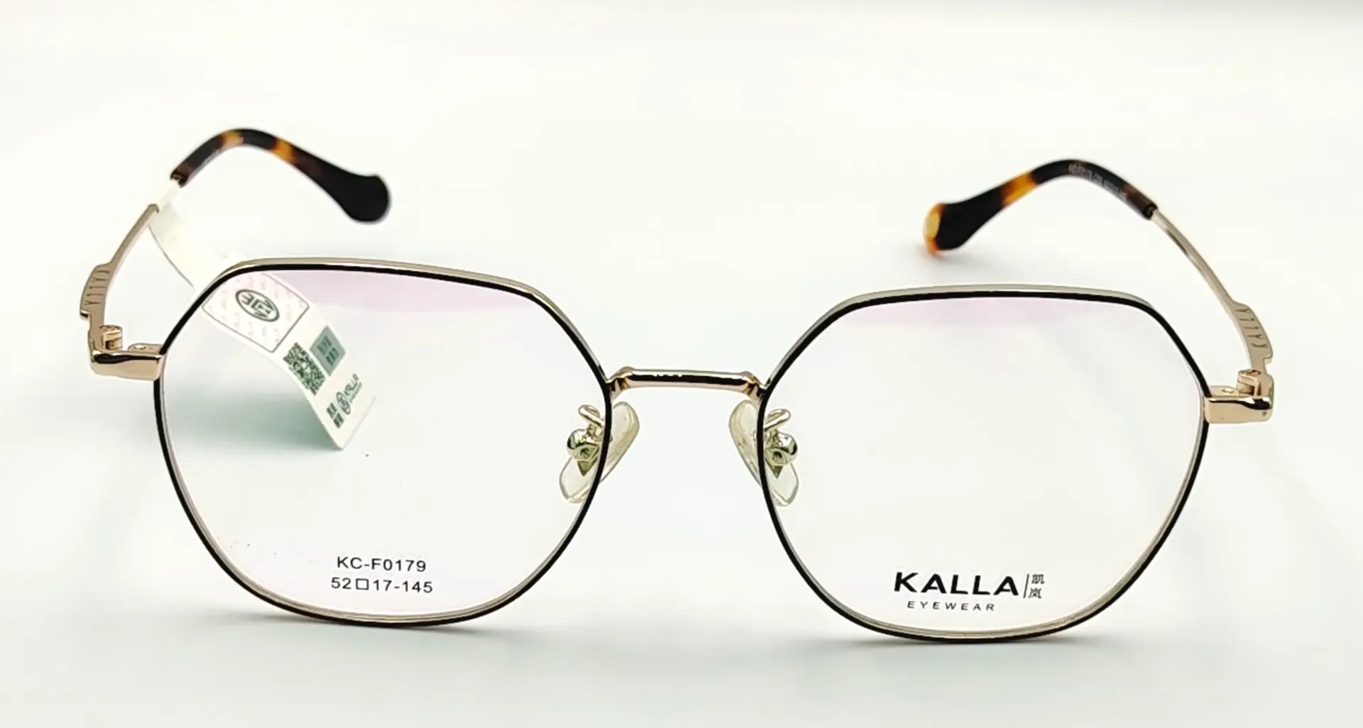 KALLA-KCF0179 / نظارات طبية كاملة معدنية للنساء