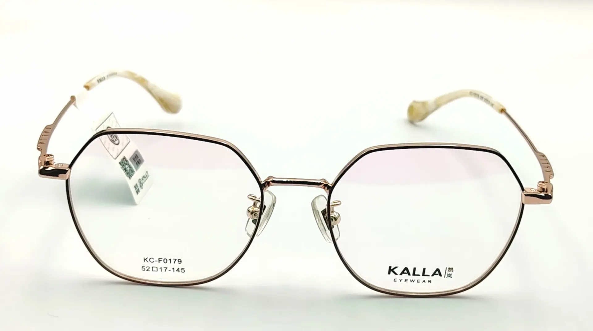 KALLA-KCF0179 / نظارات طبية كاملة معدنية للنساء