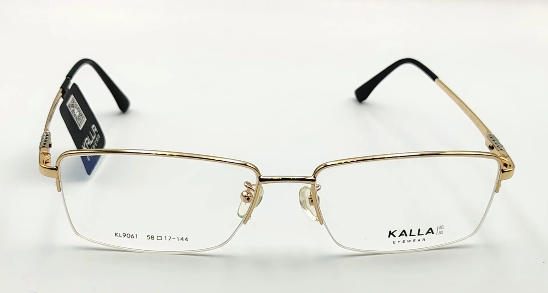 [KALLA-KL9061-C1-O-H-M-M] KALLA-KL9061 / Optical-HALF-Metal-MEN (C1)