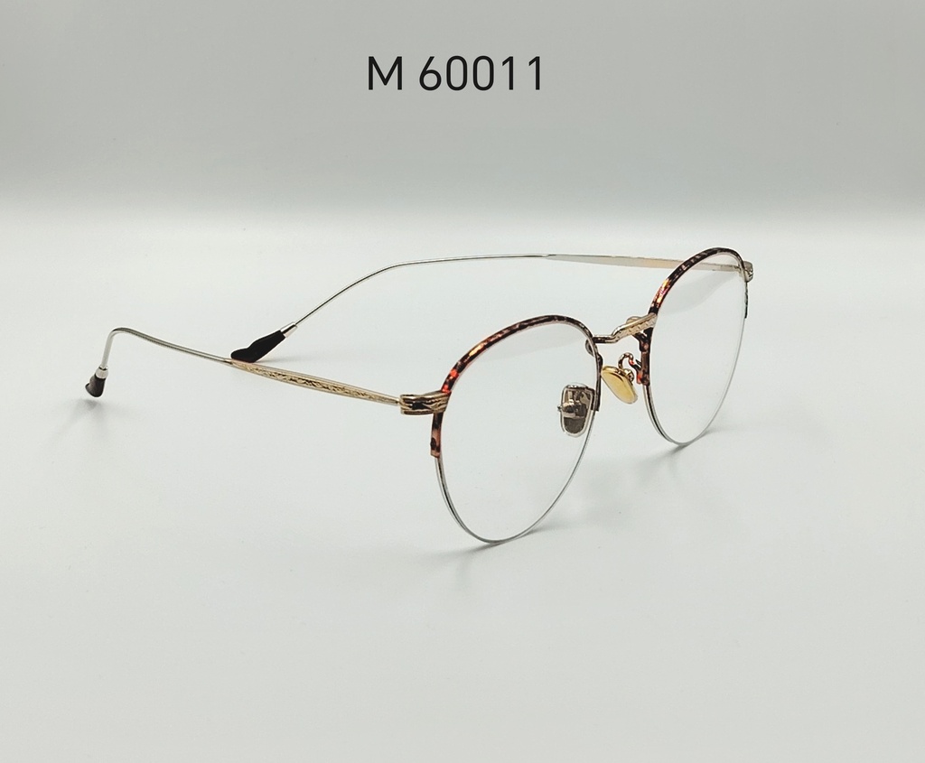 [IQ-M60011-C13-O-H-M-W] IQ-M60011 / Optical-HALF-Metal-WOMEN (C13)