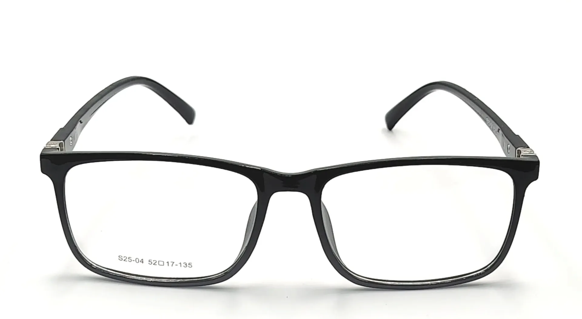 [IQ-s25-04-BLACK-O-F-P-M] IQ-s25-04 / Optical-FULL-Plastic-MEN (BLACK)