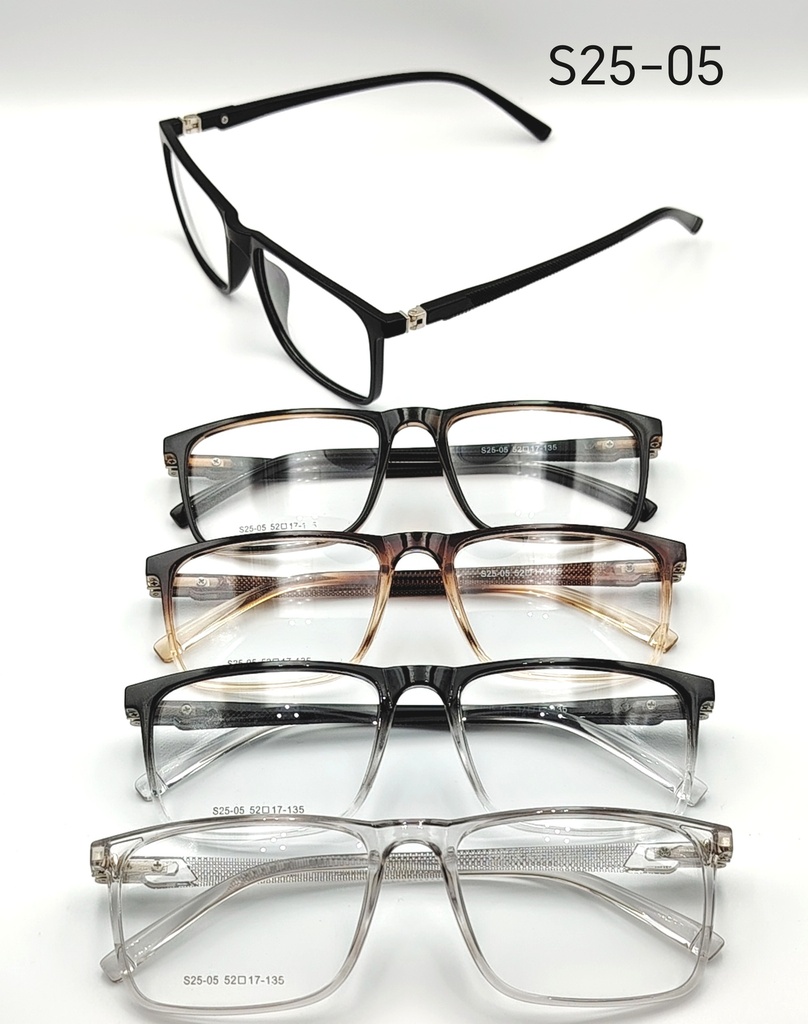 [IQ-S25-05-BLACK-O-F-P-M] IQ-S25-05 / Optical-FULL-Plastic-MEN (BLACK)