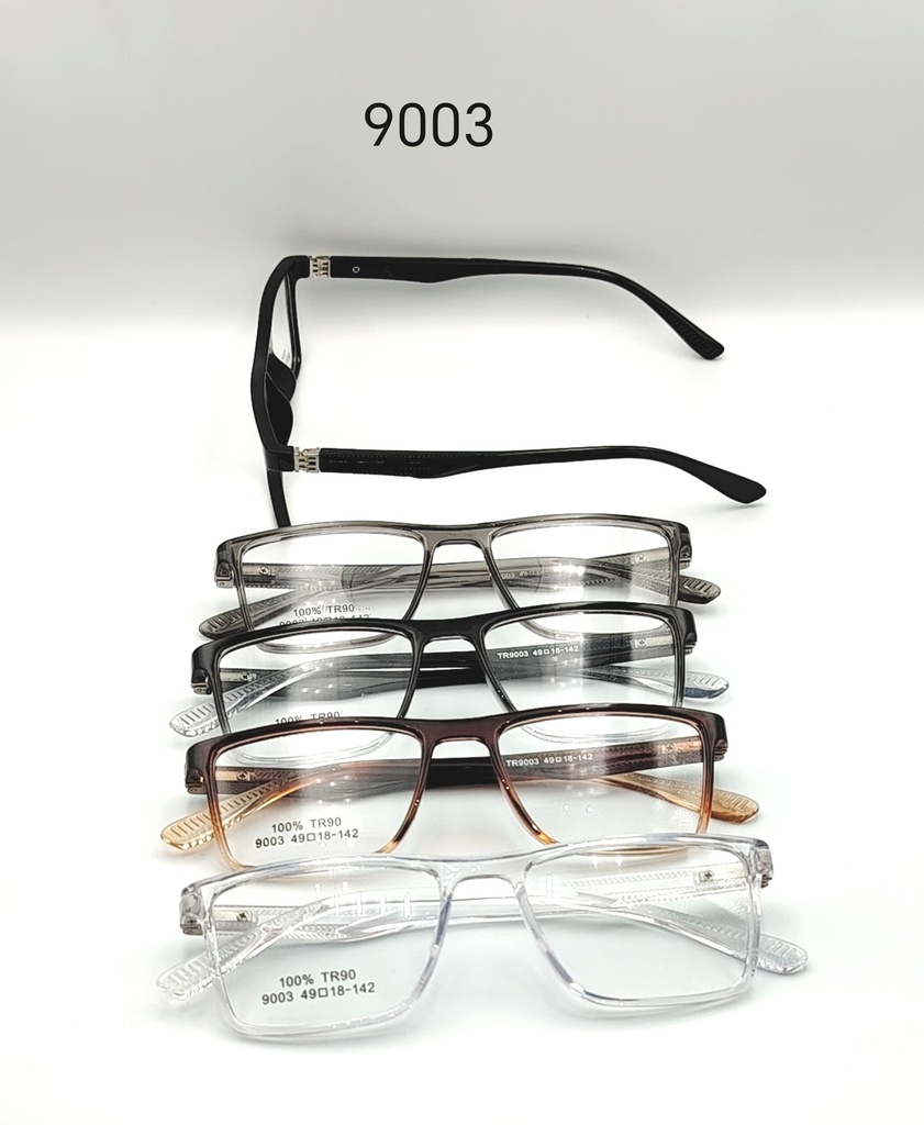 [IQ-TR9003-BLACK-O-F-P-M] IQ-TR9003 / Optical-FULL-Plastic-MEN (BLACK)