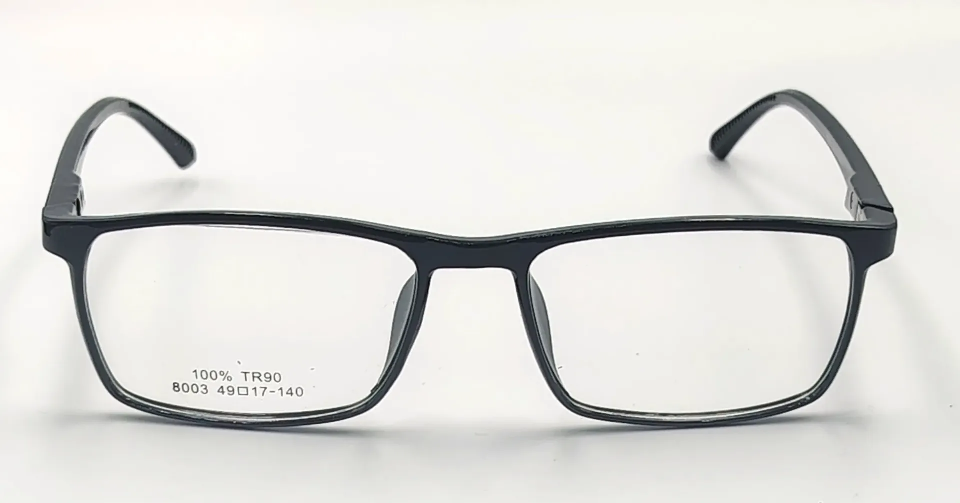 [IQ-8003-BLACK-O-F-P-M] IQ-8003 / Optical-FULL-Plastic-MEN (BLACK)