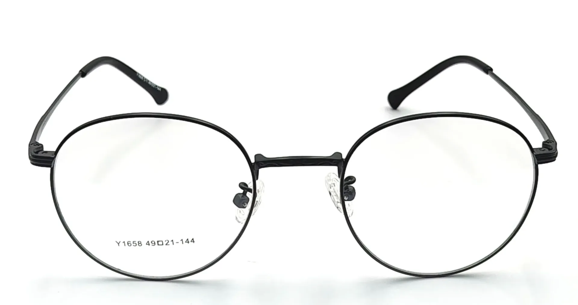 IQ-Y1658 / نظارات طبية كاملة معدنية - نساء