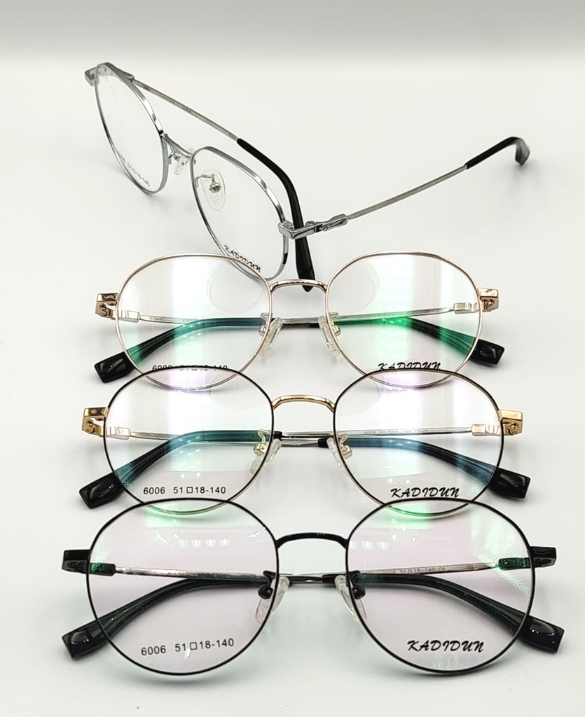 [KADIDUM-6006-C1-O-F-M-W] KADIDUM-6006 / Optical-FULL-Metal-WOMEN (C1)