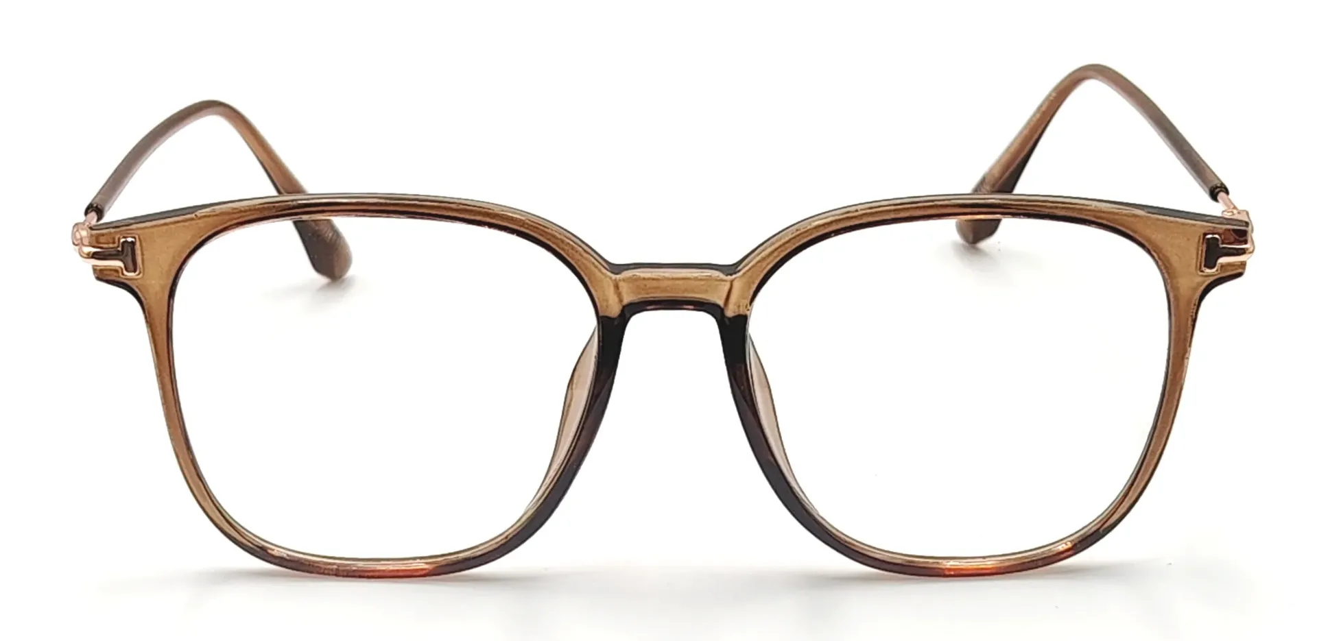 [IQ-50101-BROWN-O-F-P-M] IQ-50101 / Optical-FULL-Plastic-MEN (BROWN)