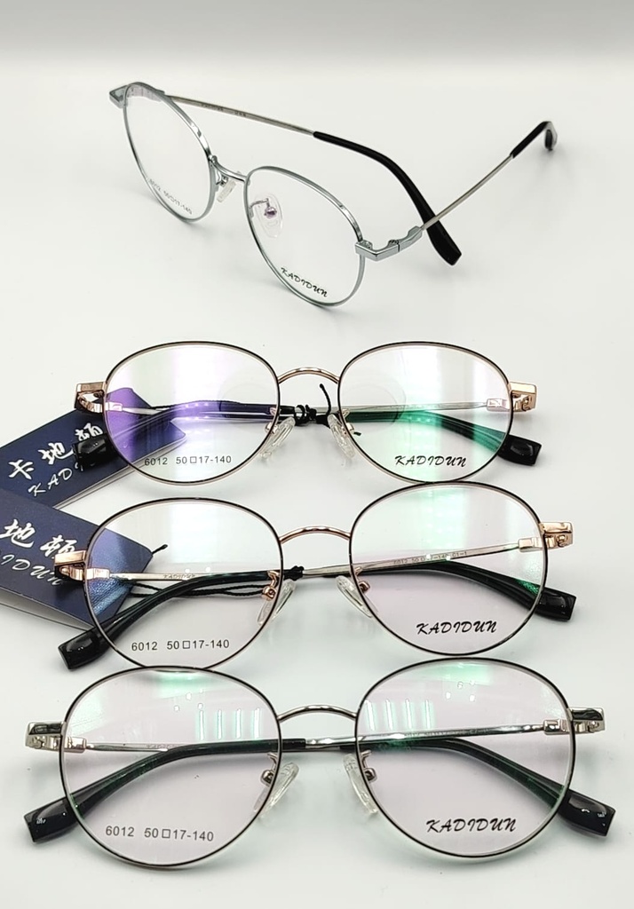[KADIDUM-6012-C1-O-F-M-W] KADIDUM-6012 / Optical-FULL-Metal-WOMEN (C1)