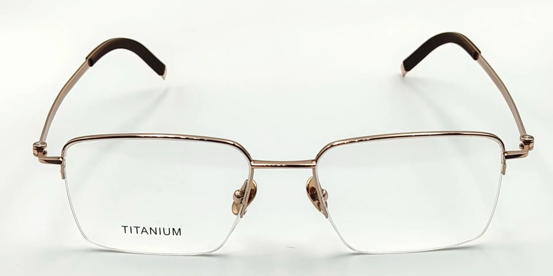 IP TETANUM-07030 / نظارة طبية-نصف-معدن-رجال