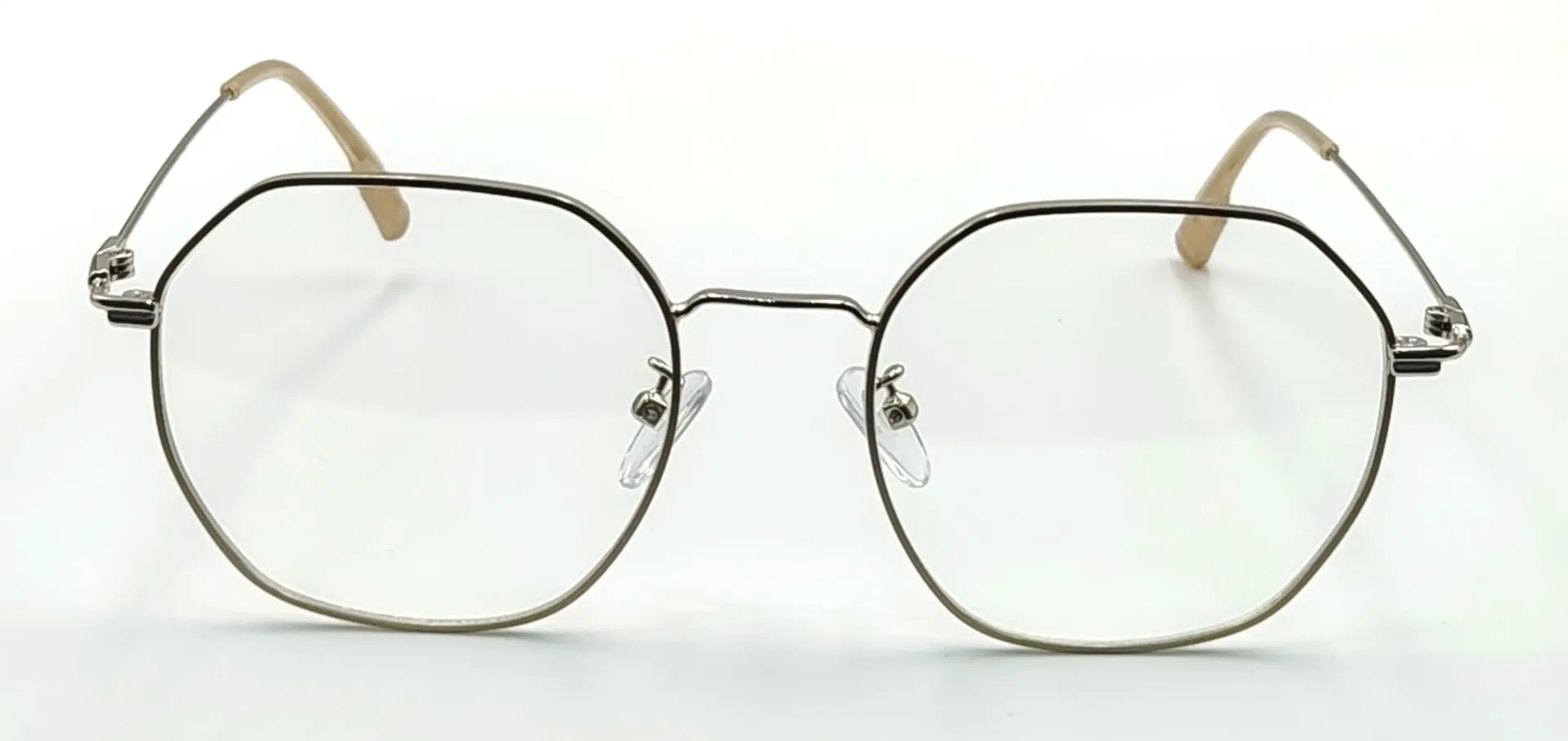 [IQ-31213-BEIGE-O-F-M-M] IQ-31213 / Optical-FULL-Metal-MEN (BEIGE)