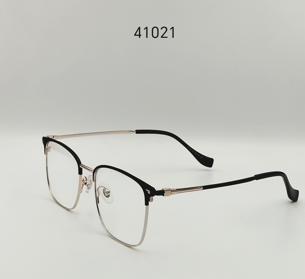 IQ-41021 / نظارة طبية-كامل-معدني-للجنسين